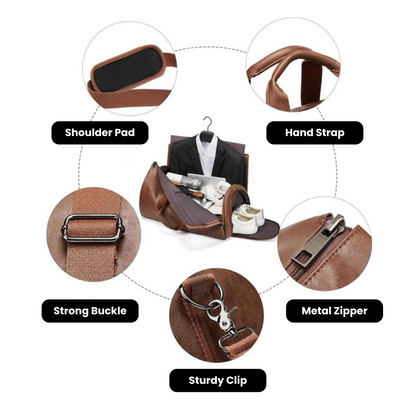 Leather Duffel Bag